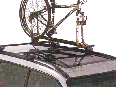 2010 Subaru Forester Fork-Mounted Bike Carrier - Round bars