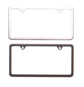 2011 Subaru Forester Slim Line License Plate Frames