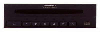 2003 Subaru Baja 6 Disc in-dash CD Changer H6240LS101