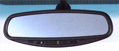 2009 Subaru Outback Auto-dimming Mirror/Compass H501SAG200