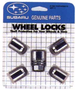 2006 Subaru Outback Wheel Locks T3010YS010