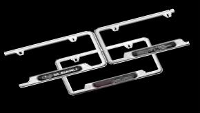 2014 Subaru Legacy Polished Stainless Steel License Plate Frame