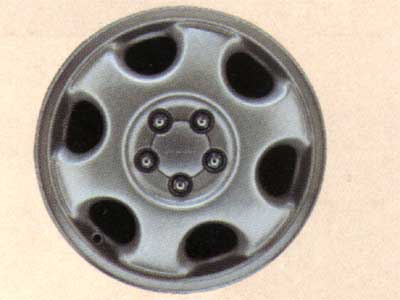 2001 Subaru Legacy 15 Inch Painted Aluminum Wheel