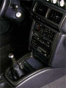 2001 Subaru Outback Sport Carbon Fiber Patterned Trim