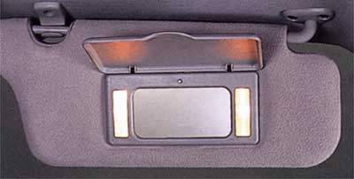 2001 Subaru Legacy Illuminated Vanity Mirror/Visor J5110LS000OB