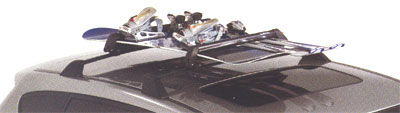 2008 Subaru Tribeca Ski and Snowboard Attachment