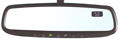 2006 Subaru Baja Auto-Dimming Mirror/Compass w/ Homelink H501SAG100