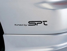 2013 Subaru Impreza Tuned by SPT Decal - Black - WRX SOA3681200
